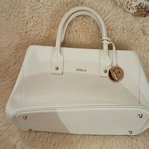 Furla Off white bag
